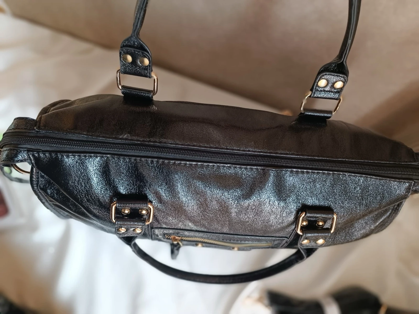 Bolsa de mão tamanho XXL bolsa para aulas – photo 11